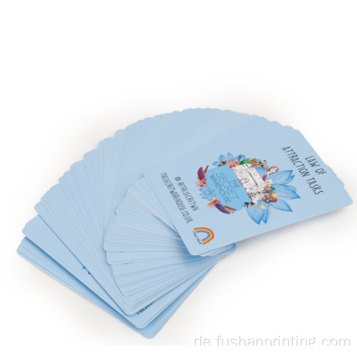 Benutzerdefinierte Kinder-Flash-Karten-Druckkarten-Deck